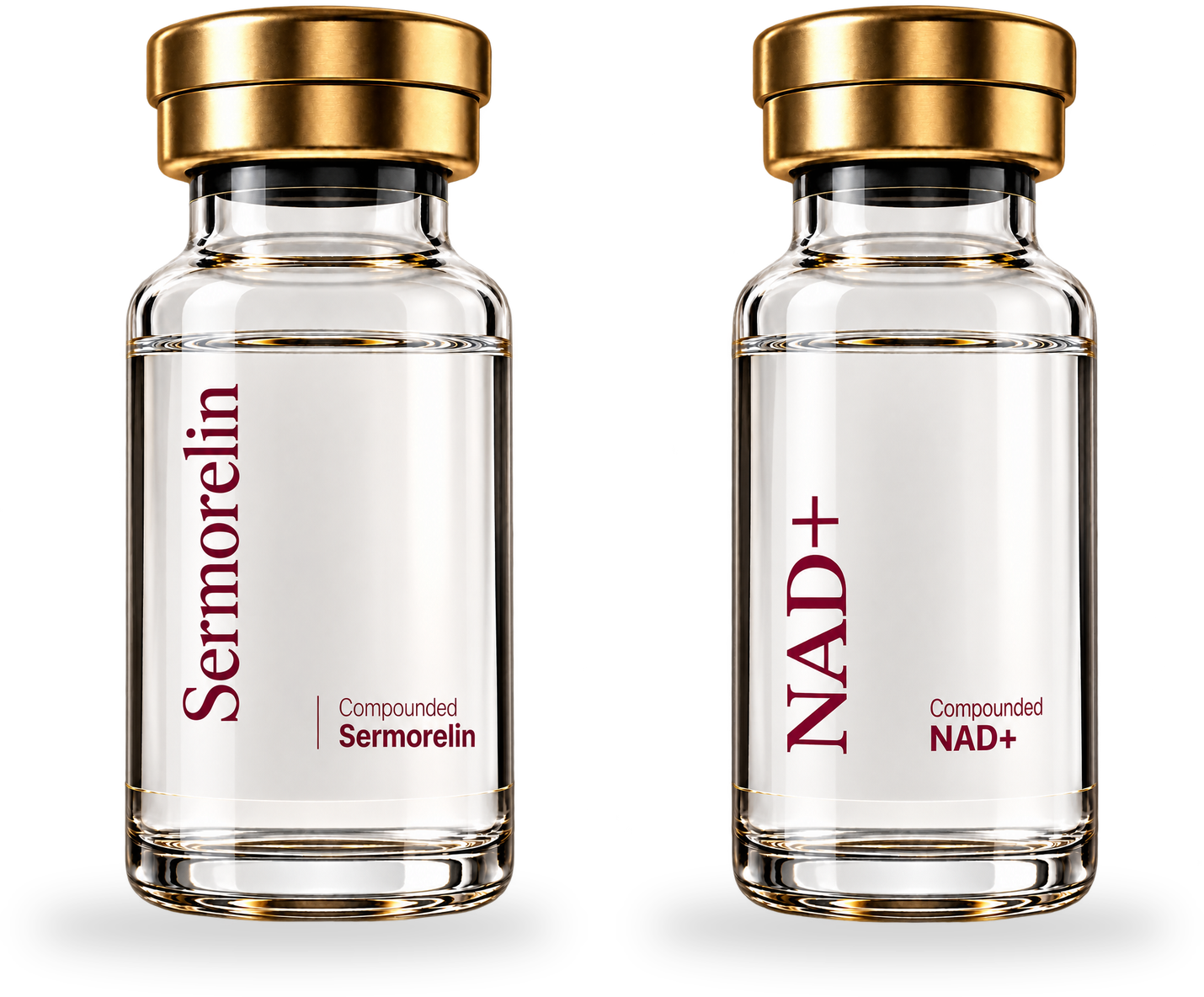 Welm Vitality: NAD+ + Sermorelin vials