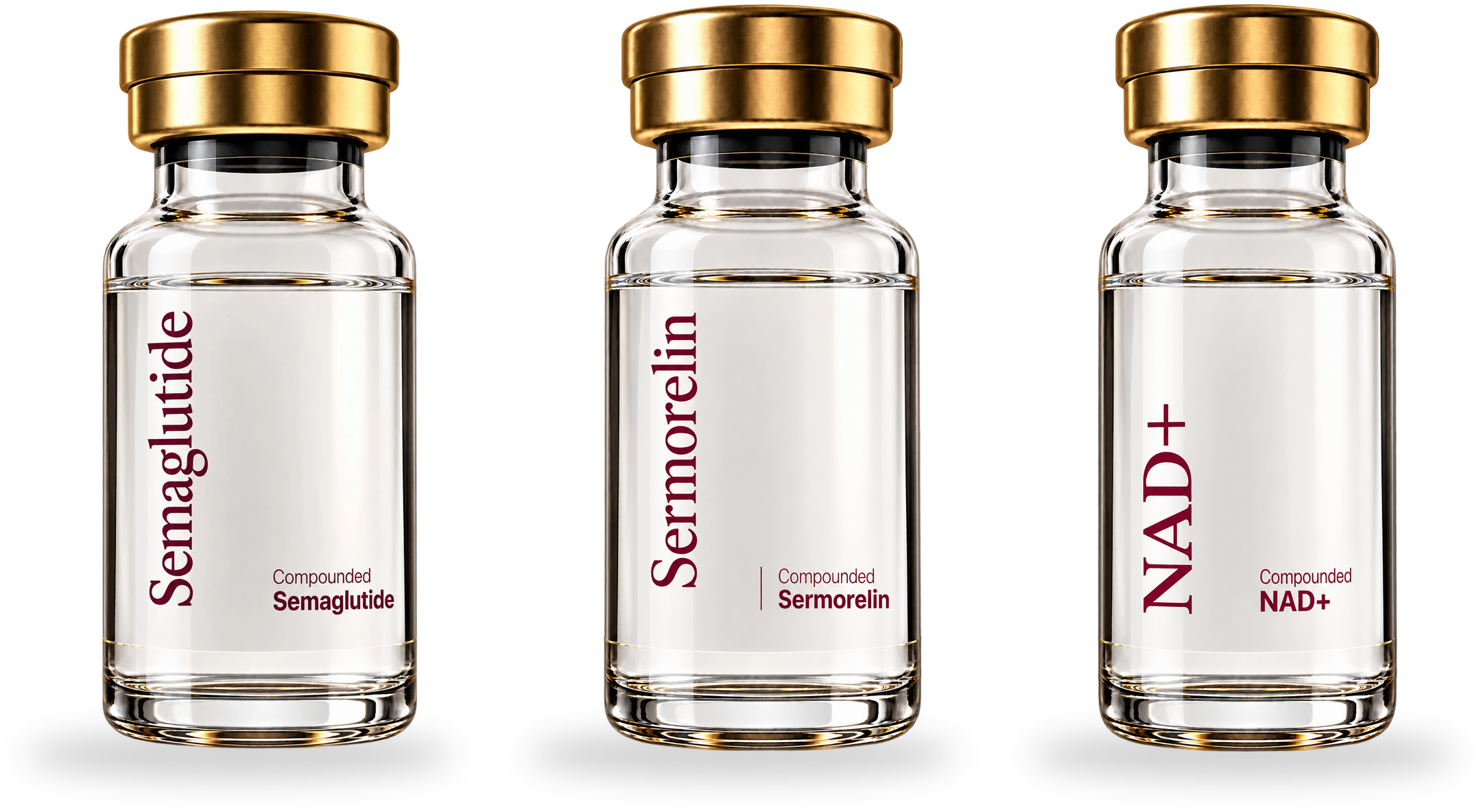 Welm Complete: GLP-1 + B6 + NAD+ + Sermorelin vials